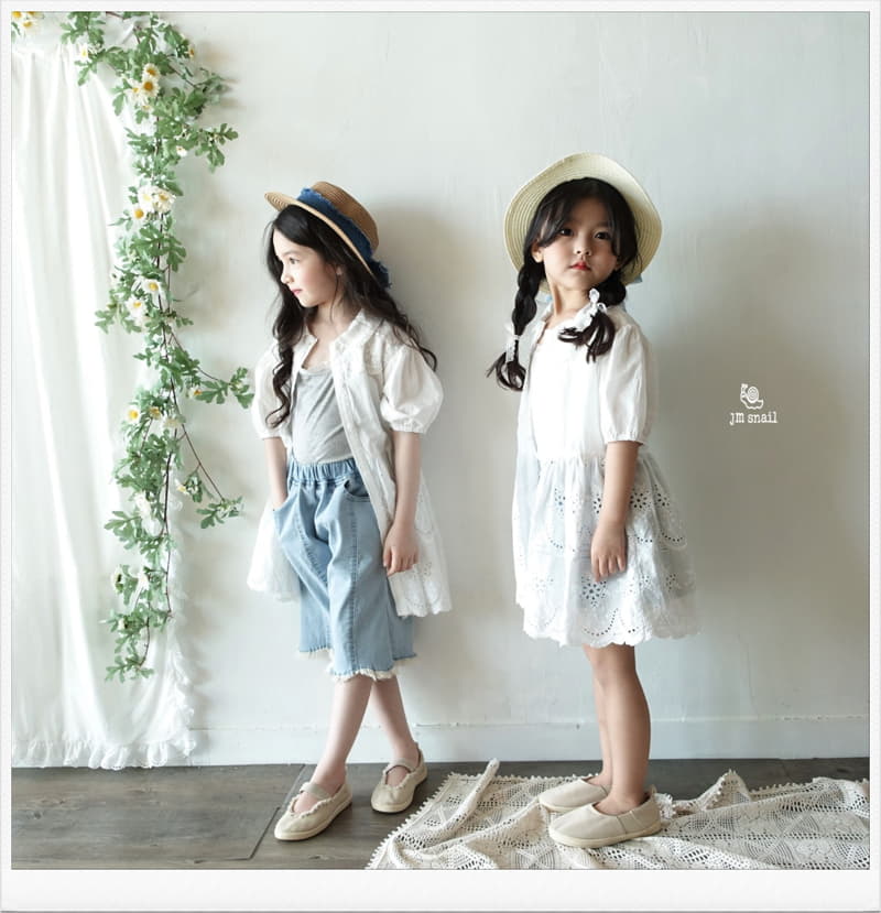 JM Snail - Korean Children Fashion - #fashionkids - Denim Ribbon Boarder Hat