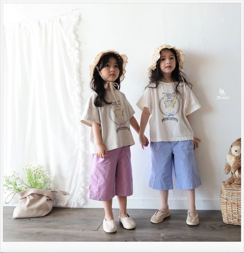 JM Snail - Korean Children Fashion - #magicofchildhood - Rabbit Print Tee