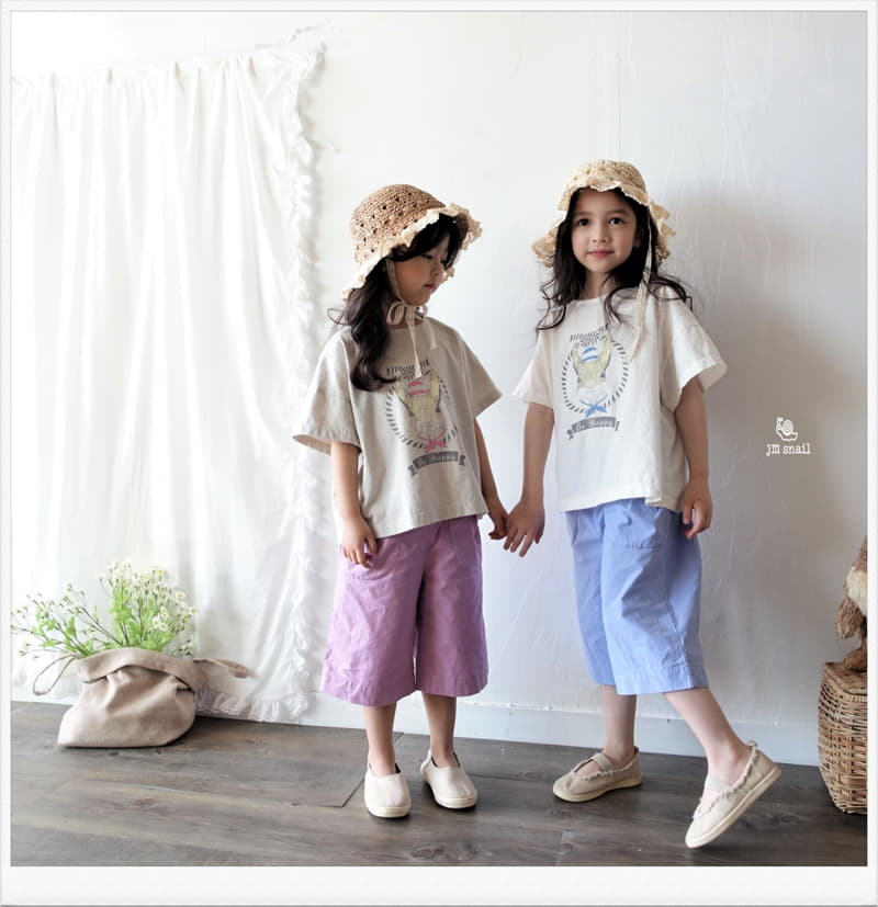 JM Snail - Korean Children Fashion - #minifashionista - Rabbit Print Tee - 2