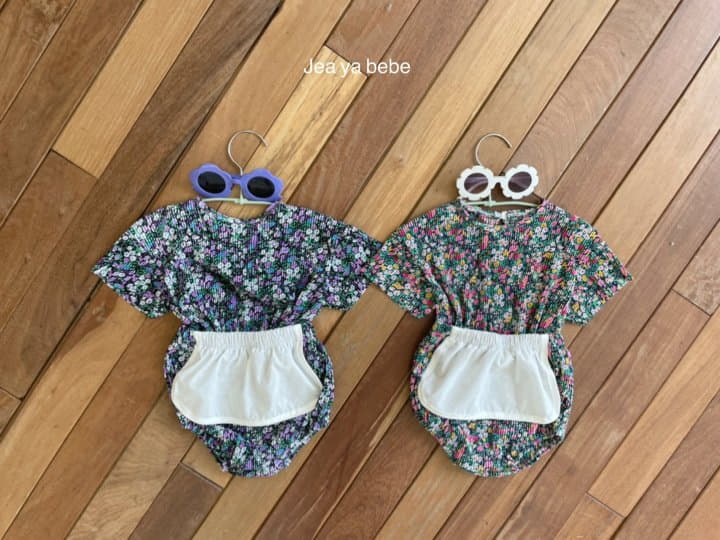 Jeaya & Mymi - Korean Baby Fashion - #babyfever - Contry Bodysuit Set - 10