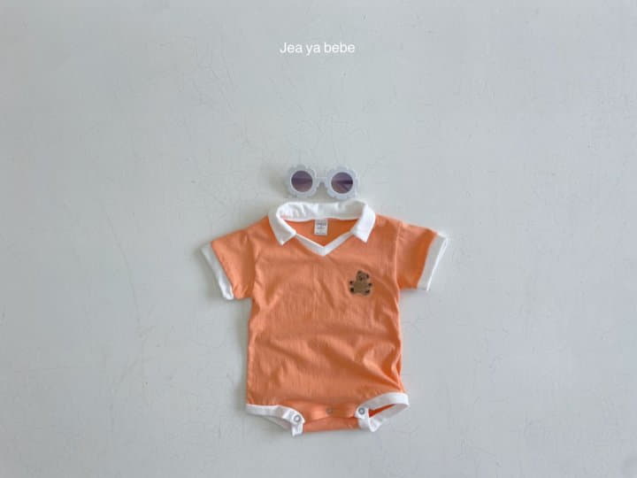 Jeaya & Mymi - Korean Baby Fashion - #babyoninstagram - Collar Bodysuit - 3