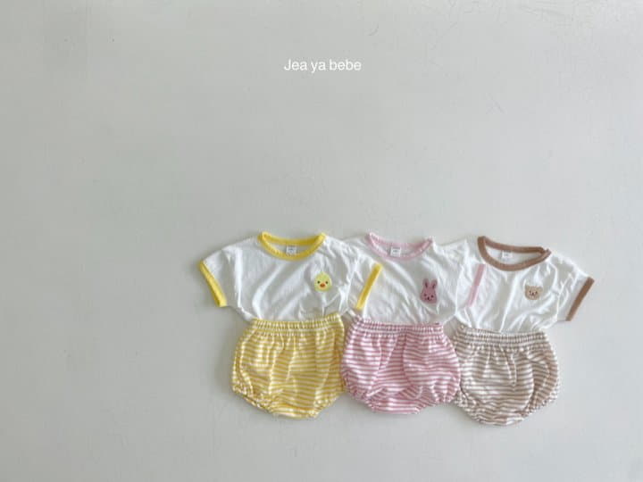 Jeaya & Mymi - Korean Baby Fashion - #babyoutfit - Bebe Friends Top Bottom Set - 6