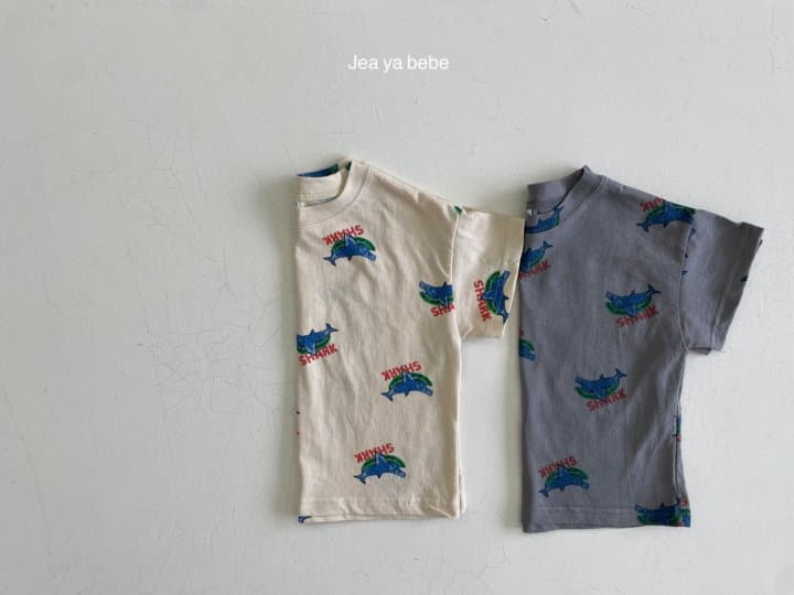 Jeaya & Mymi - Korean Children Fashion - #Kfashion4kids - Shark Tee