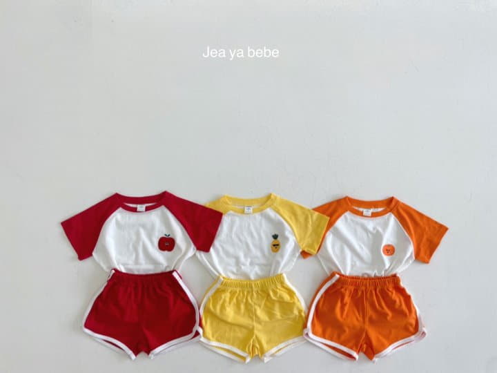 Jeaya & Mymi - Korean Children Fashion - #discoveringself - Fruit Top Bottom Set - 2