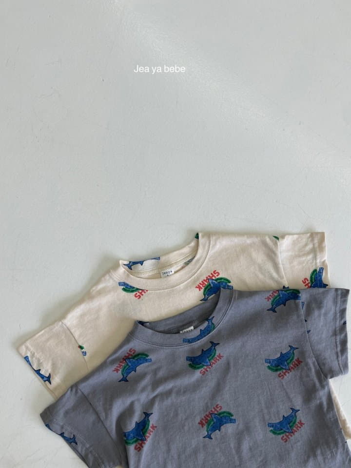 Jeaya & Mymi - Korean Children Fashion - #littlefashionista - Shark Tee - 2