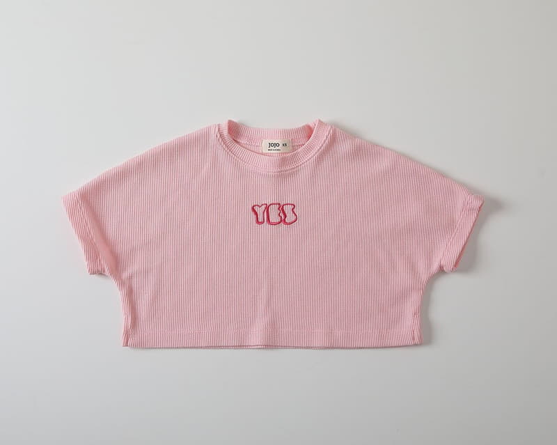 Jo Jo - Korean Children Fashion - #Kfashion4kids - Yes Crop Tee