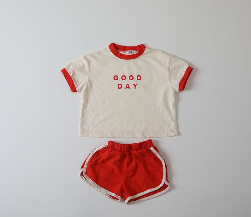 Jo Jo - Korean Children Fashion - #discoveringself - Good Day Top Bottom Set