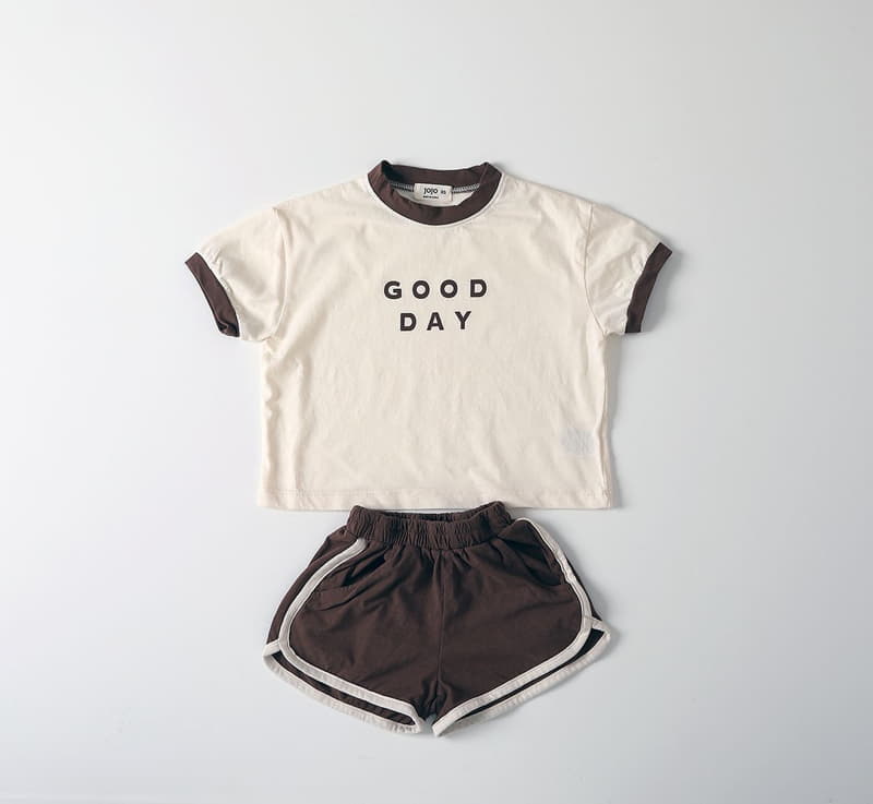 Jo Jo - Korean Children Fashion - #fashionkids - Good Day Top Bottom Set - 2