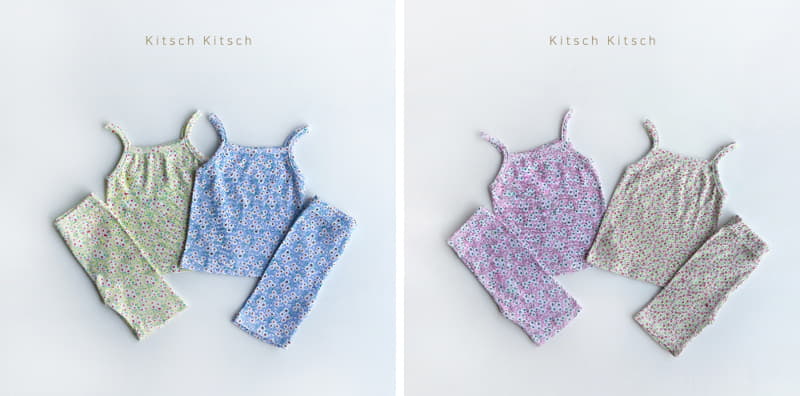 Kitsch Kitsch - Korean Children Fashion - #designkidswear - Flwoer String Easywear