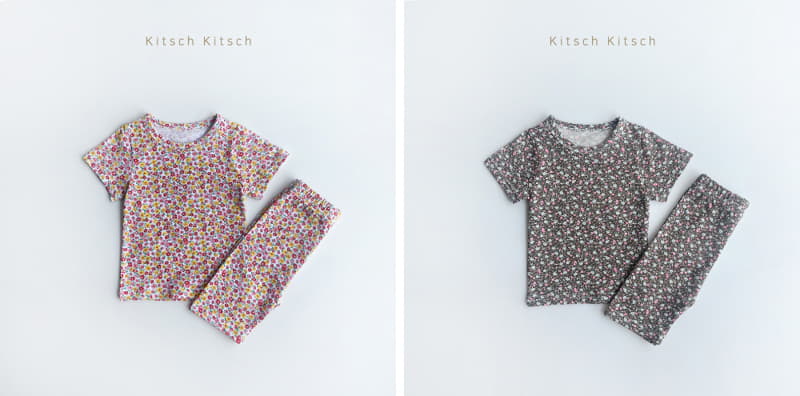 Kitsch Kitsch - Korean Children Fashion - #discoveringself - Retro Easywear Set - 3