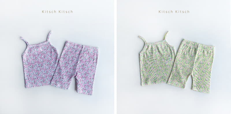 Kitsch Kitsch - Korean Children Fashion - #fashionkids - Flwoer String Easywear - 3