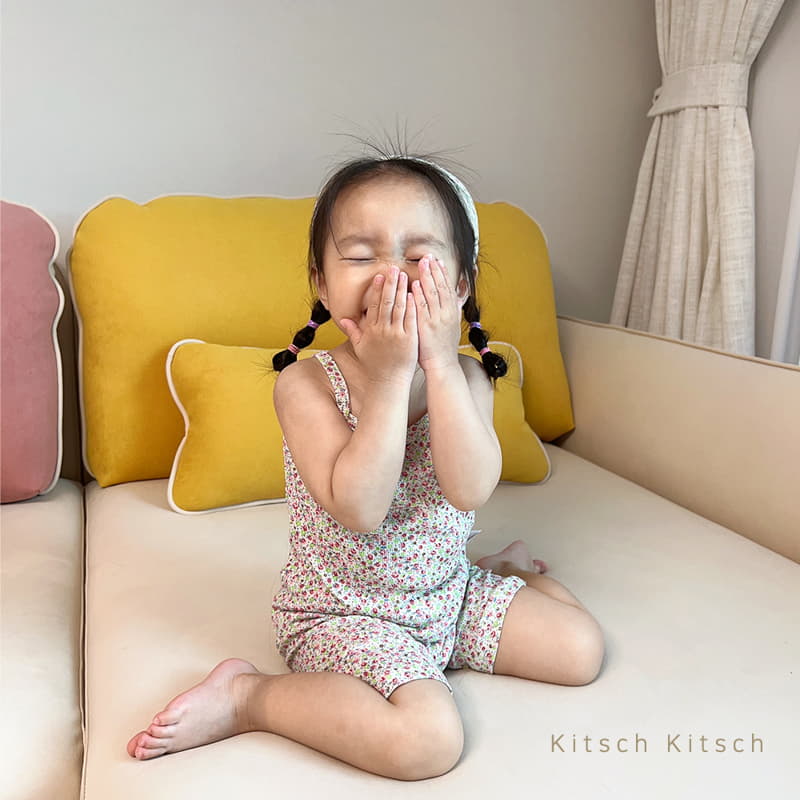 Kitsch Kitsch - Korean Children Fashion - #littlefashionista - Flwoer String Easywear - 8