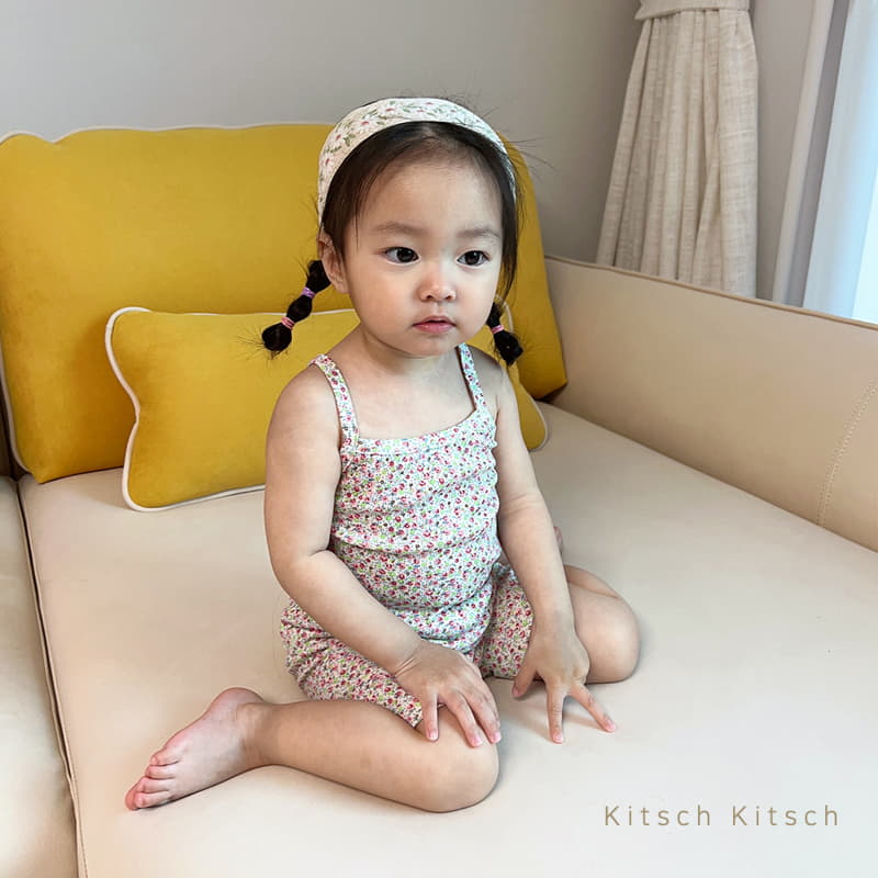 Kitsch Kitsch - Korean Children Fashion - #magicofchildhood - Flwoer String Easywear - 9