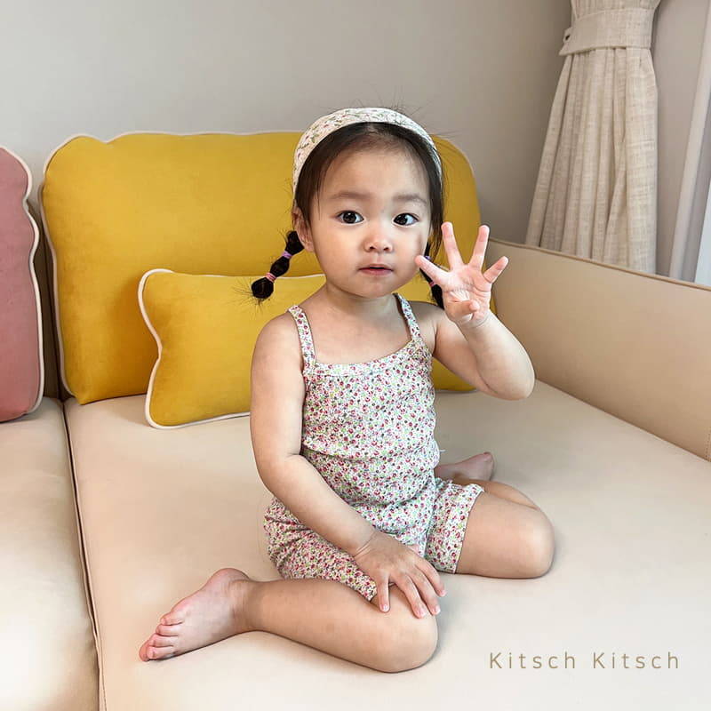 Kitsch Kitsch - Korean Children Fashion - #minifashionista - Flwoer String Easywear - 10