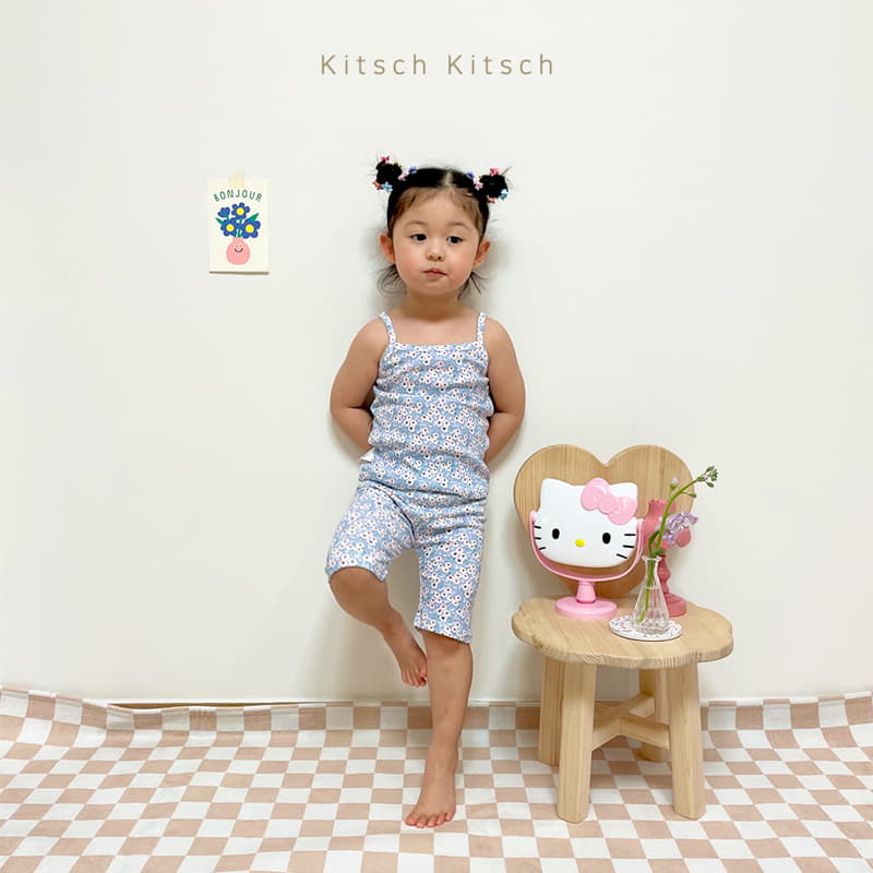 Kitsch Kitsch - Korean Children Fashion - #prettylittlegirls - Flwoer String Easywear - 11