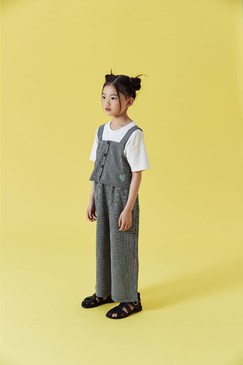 Kokoyarn - Korean Junior Fashion - #Kfashion4kids - Jenny Bustier Top Bottom Set - 2