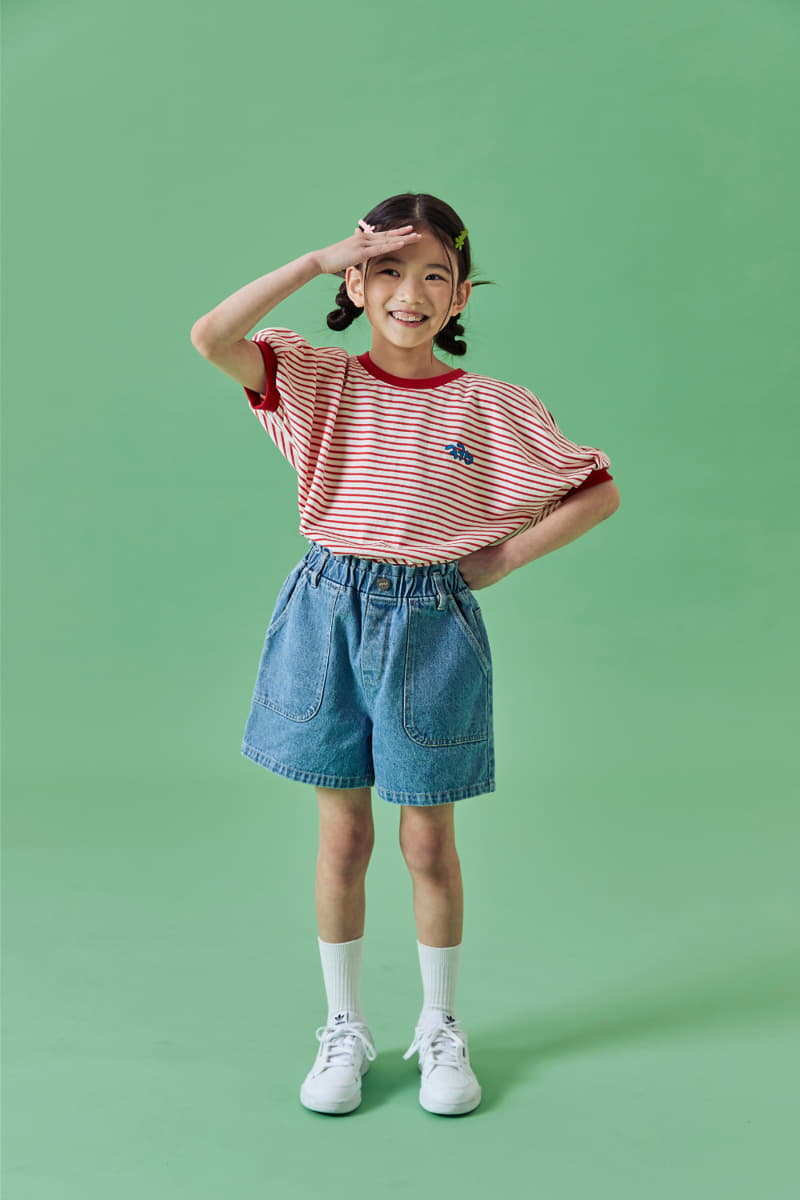 Kokoyarn - Korean Junior Fashion - #childofig - Picnic High Waist Shorts