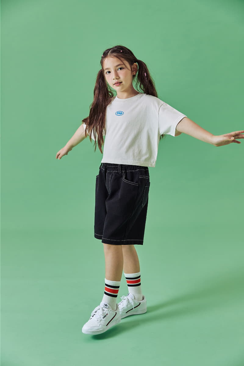 Kokoyarn - Korean Junior Fashion - #childrensboutique - Simple Crop Tee - 12