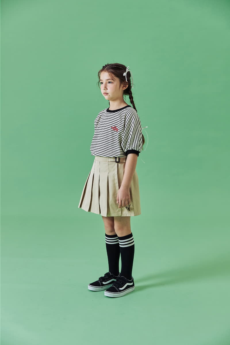 Kokoyarn - Korean Junior Fashion - #designkidswear - Daize Stripes Tee - 10