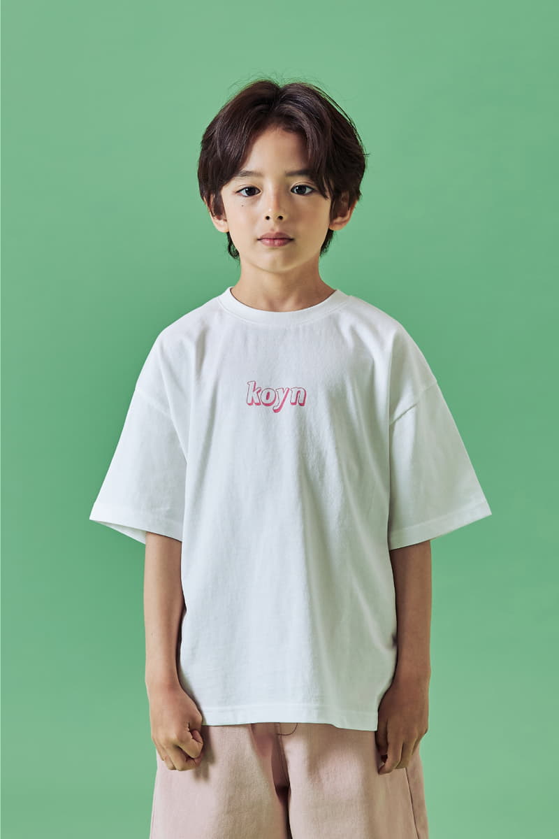 Kokoyarn - Korean Junior Fashion - #kidsshorts - Signiture Tee - 10