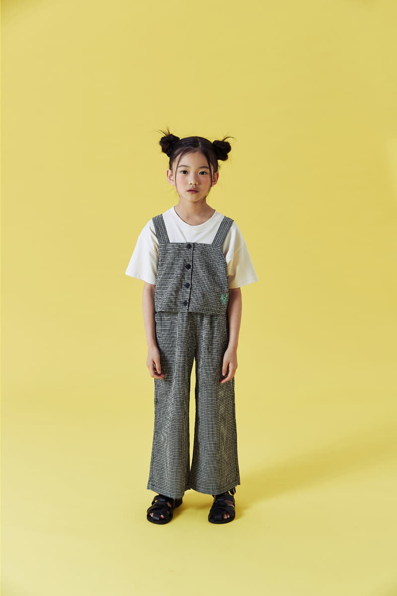 Kokoyarn - Korean Junior Fashion - #kidzfashiontrend - Jenny Bustier Top Bottom Set