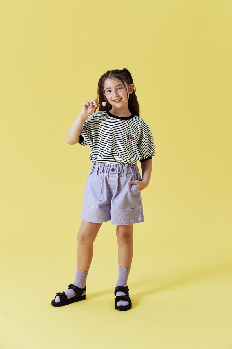 Kokoyarn - Korean Junior Fashion - #littlefashionista - Daize Stripes Tee