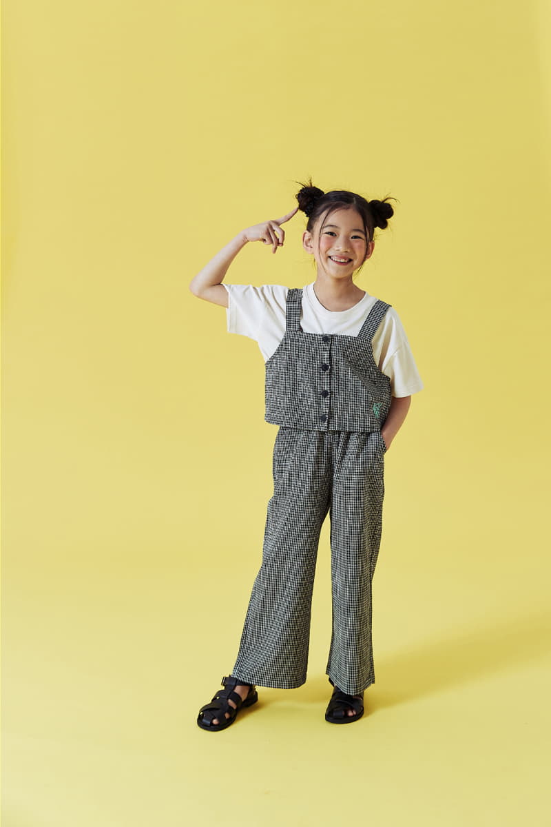 Kokoyarn - Korean Junior Fashion - #littlefashionista - Jenny Bustier Top Bottom Set - 4