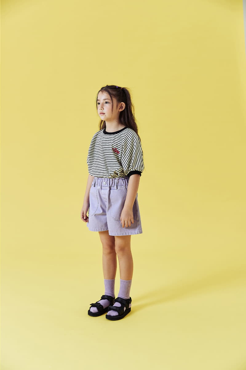 Kokoyarn - Korean Junior Fashion - #minifashionista - Daize Stripes Tee - 3