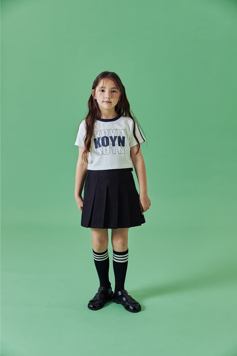 Kokoyarn - Korean Junior Fashion - #prettylittlegirls - Dive Crop Tee - 8