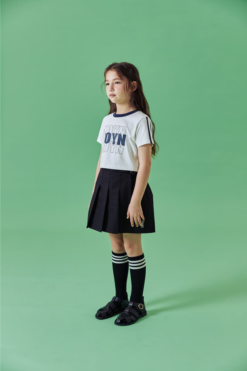 Kokoyarn - Korean Junior Fashion - #todddlerfashion - Dive Crop Tee - 9