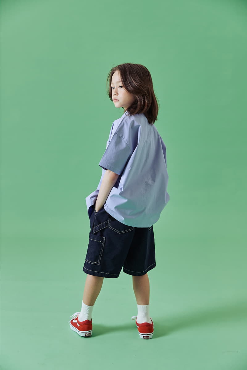 Kokoyarn - Korean Junior Fashion - #prettylittlegirls - Blan Denim SHRots - 4