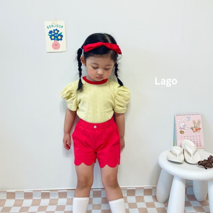 Lago - Korean Children Fashion - #Kfashion4kids - Shabet Eyelet Tee - 8