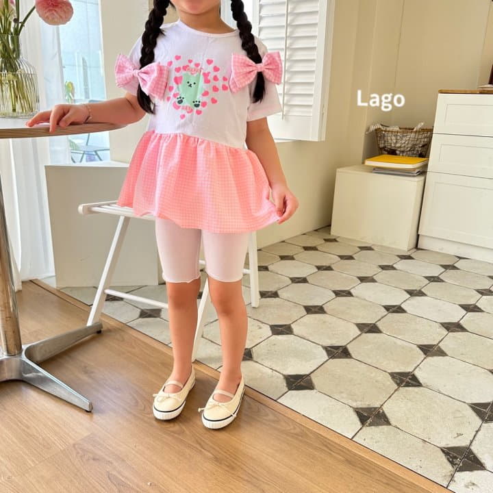 Lago - Korean Children Fashion - #Kfashion4kids - Jelly Frill Long Tee - 7