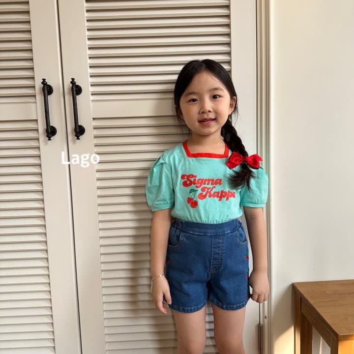 Lago - Korean Children Fashion - #Kfashion4kids - Joy Square Tee