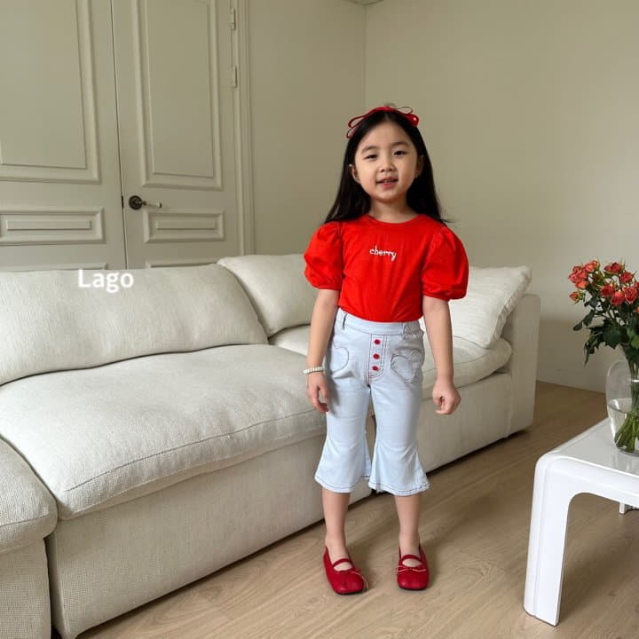 Lago - Korean Children Fashion - #Kfashion4kids - Heart Pants - 5