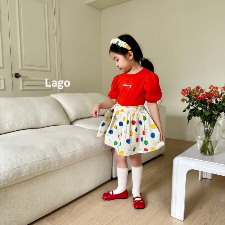 Lago - Korean Children Fashion - #Kfashion4kids - Dot Skirt - 3