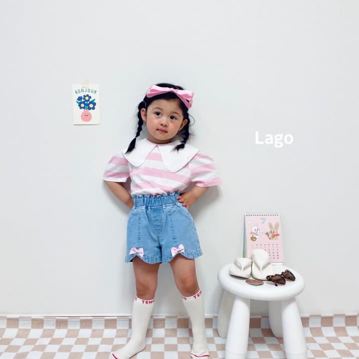 Lago - Korean Children Fashion - #childofig - Ribbon Jeans - 8