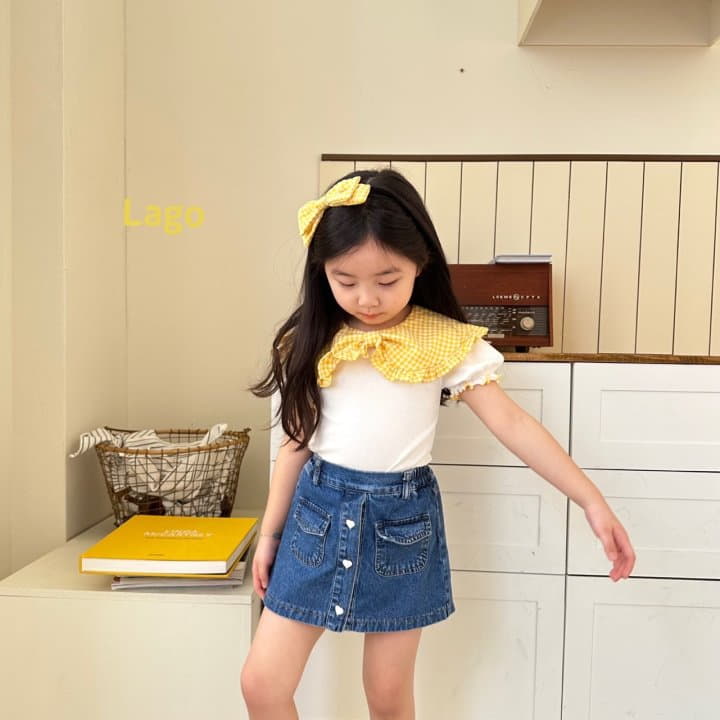 Lago - Korean Children Fashion - #childofig - Candy Ribbon Tee - 5