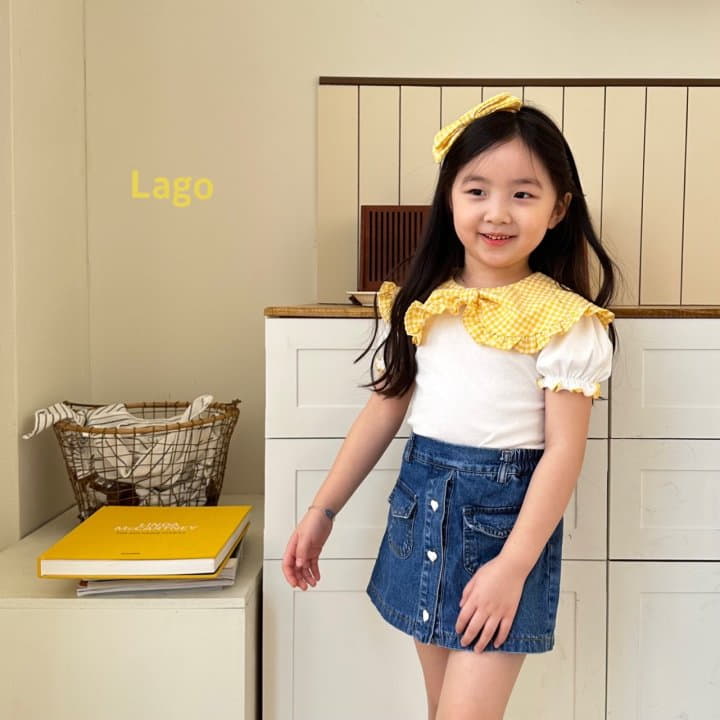 Lago - Korean Children Fashion - #childofig - Candy Ribbon Tee - 6