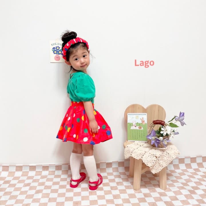 Lago - Korean Children Fashion - #childofig - Dot Skirt - 11