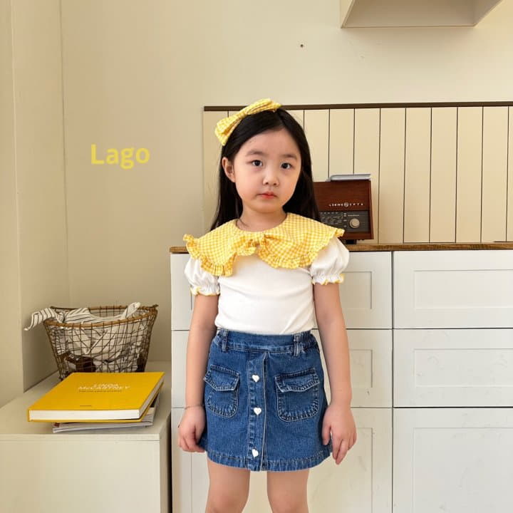 Lago - Korean Children Fashion - #childrensboutique - Candy Ribbon Tee - 7