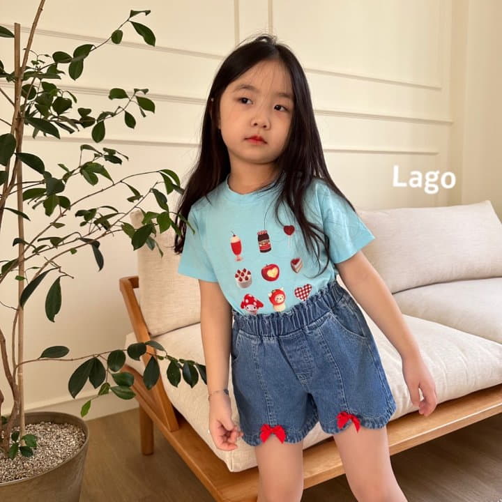 Lago - Korean Children Fashion - #designkidswear - Ribbon Jeans - 10