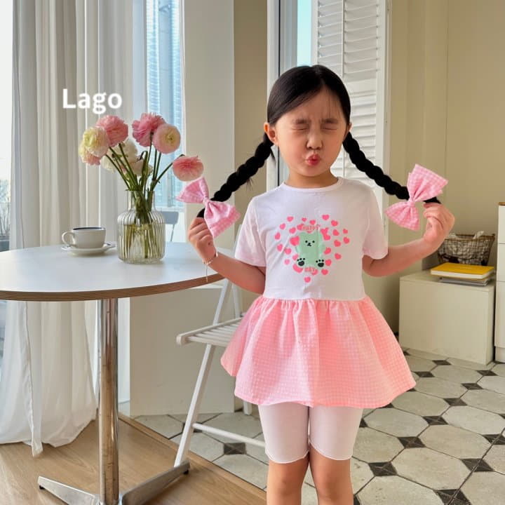 Lago - Korean Children Fashion - #designkidswear - Jelly Frill Long Tee