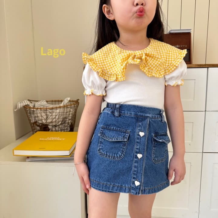 Lago - Korean Children Fashion - #designkidswear - Candy Ribbon Tee - 8