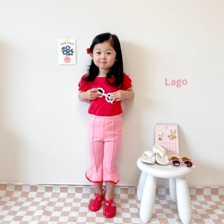 Lago - Korean Children Fashion - #discoveringself - Piping Color Pants - 12