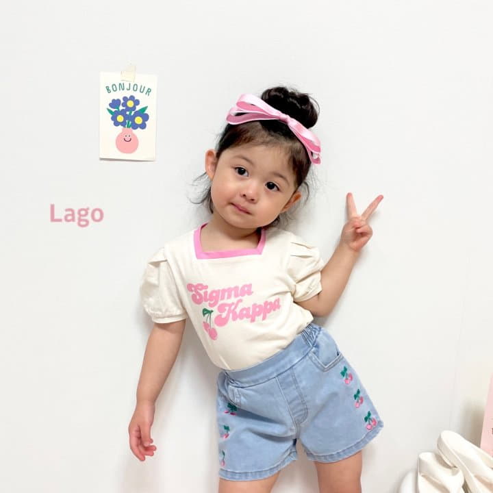 Lago - Korean Children Fashion - #discoveringself - Joy Square Tee - 10