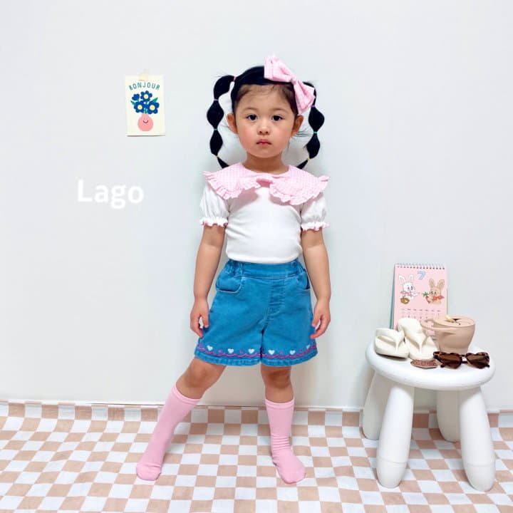 Lago - Korean Children Fashion - #discoveringself - Candy Ribbon Tee - 9