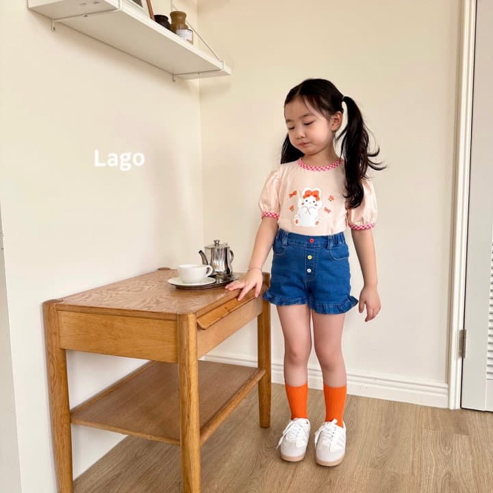 Lago - Korean Children Fashion - #discoveringself - Frill Span Pants