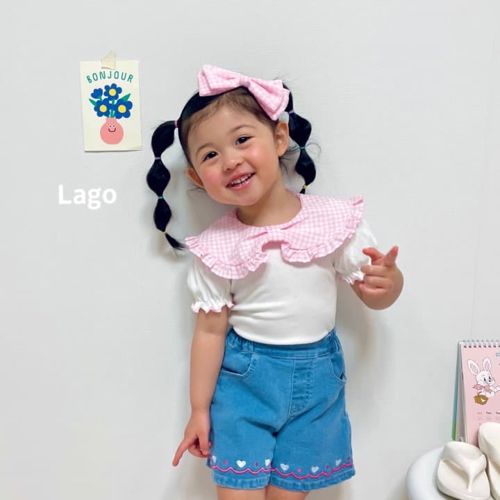 Lago - Korean Children Fashion - #fashionkids - Candy Ribbon Tee - 10