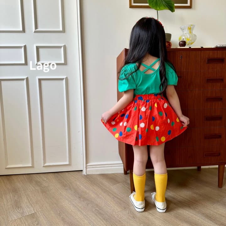 Lago - Korean Children Fashion - #kidsshorts - Daily X Tee - 9